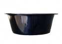 96-Ounce Black Standard Dog Bowl
